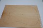Lipa fala flame linden lime tree basswood drewniany top na gitarę guitar top