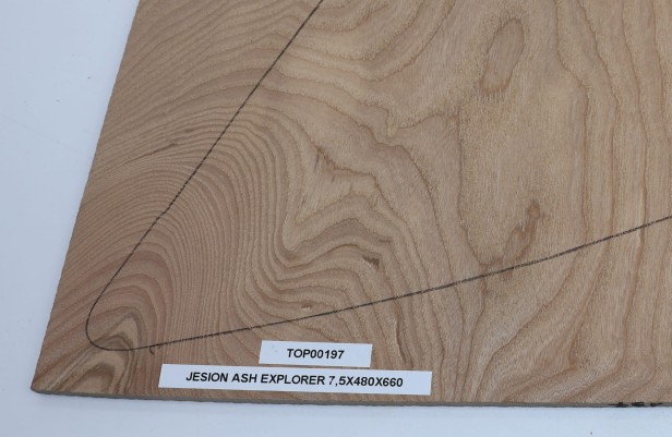 Jesion Ash Explorer drewniany top na gitarę guitar top