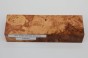 Lipa czeczot burl linden lime tree basswood stabilizowane drewno na rękojeść noża stabilized wood for knife