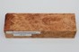 Lipa czeczot burl linden lime tree basswood stabilizowane drewno na rękojeść noża stabilized wood for knife