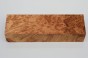 Lipa czeczot burl linden lime tree basswood stabilizowane drewno na rękojeść noża stabilized wood for knife