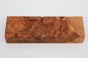Lipa czeczot burl linden lime tree basswood stabilizowane drewno na rękojeść noża stabilized wood for knife