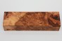 Lipa czeczot burl linden lime tree basswood stabilizowane drewno na rękojeść noża stabilized wood for knife