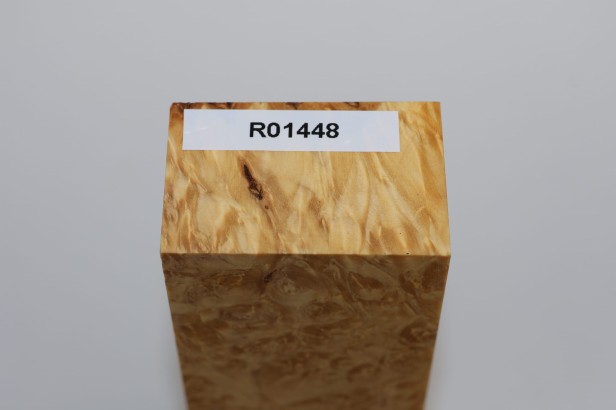 Klon jesionolistny czeczot stabilizowany drewno na biżuterię / rękojeść noża