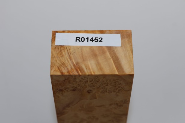 Klon jesionolistny czeczot stabilizowany drewno na biżuterię / rękojeść noża