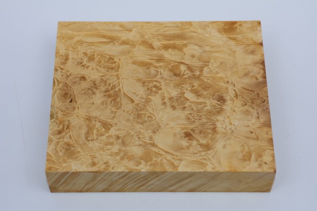 Klon jesionolistny czeczot stabilizowany drewno na biżuterię