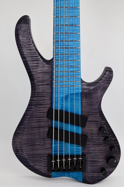 zdjęcie poglądowe - Lipa fala flame linden lime tree basswood drewniany top na gitarę guitar top