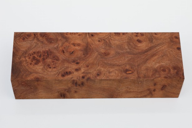 Wiąz Kaukaski Caucasian Elm czeczot burl stabilizowane drewno na rękojeść noża stabilized wood for knifes