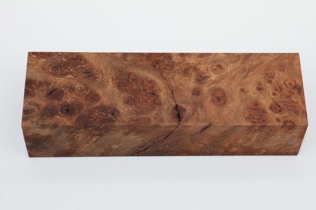 Wiąz Kaukaski Caucasian Elm czeczot burl stabilizowane drewno na rękojeść noża stabilized wood for knifes