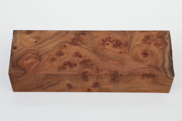 Wiąz Kaukaski Caucasian Elm czeczot burl stabilizowane drewno na rękojeść noża stabilized wood for knifes