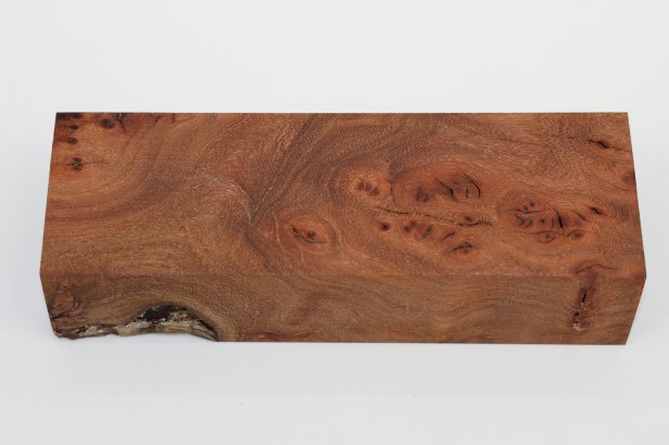 Wiąz Kaukaski Caucasian Elm czeczot burl stabilizowane drewno na rękojeść noża stabilized wood for knifes