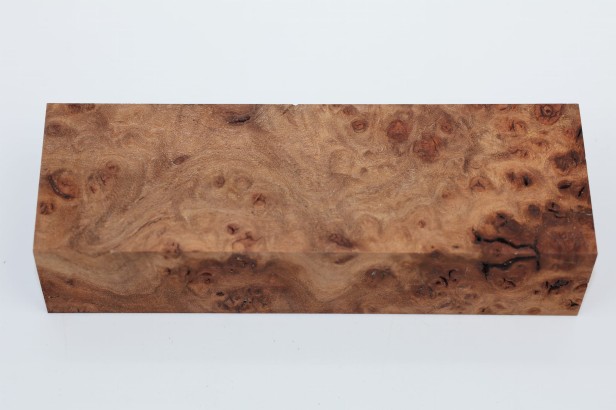 Wiąz Kaukaski Caucasian Elm czeczot burl stabilizowane drewno na rękojeść noża stabilized wood for knifes