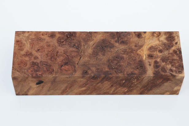 Wiąz Kaukaski Caucasian Elm czeczot burl stabilizowane drewno na rękojeść noża stabilized wood for knifes
