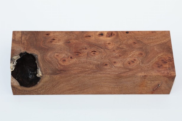 Wiąz Kaukaski Caucasian Elm czeczot burl stabilizowane drewno na rękojeść noża stabilized wood for knifes