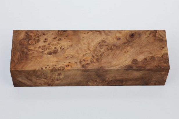 Wiąz Kaukaski Caucasian Elm czeczot burl stabilizowane drewno na rękojeść noża stabilized wood for knifes
