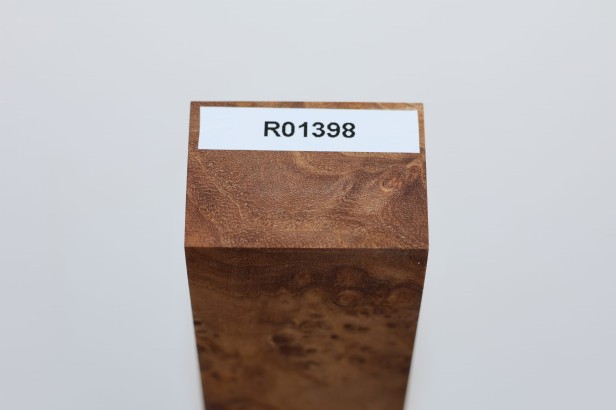 Wiąz Kaukaski Caucasian Elm czeczot burl stabilizowane drewno na rękojeść noża stabilized wood for knifes