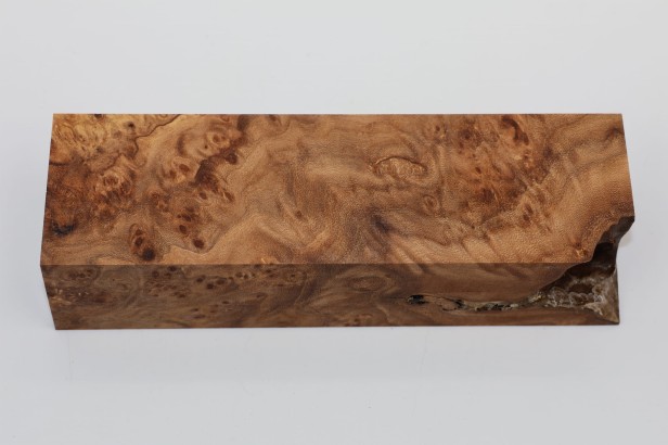 Wiąz Kaukaski Caucasian Elm czeczot burl stabilizowane drewno na rękojeść noża stabilized wood for knifes
