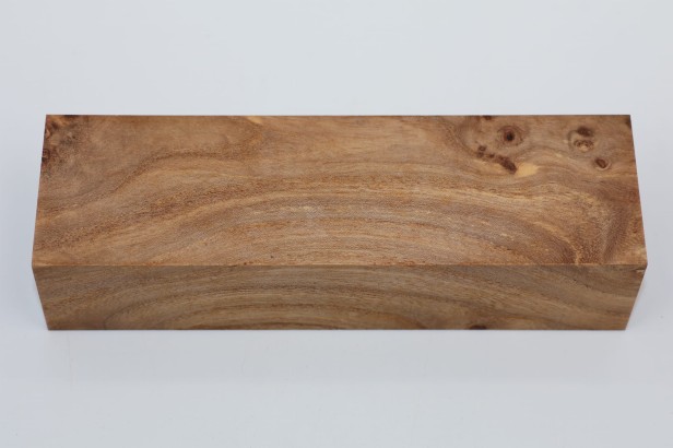 Wiąz Kaukaski Caucasian Elm czeczot burl stabilizowane drewno na rękojeść noża stabilized wood for knifes