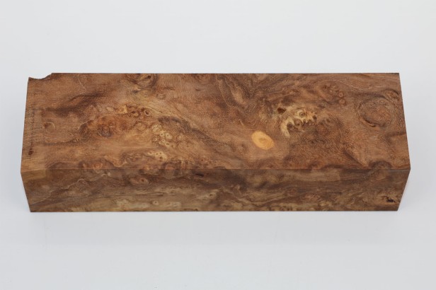 Wiąz Kaukaski Caucasian Elm czeczot burl stabilizowane drewno na rękojeść noża stabilized wood for knifes