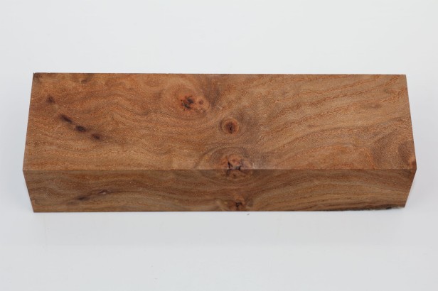 Wiąz Kaukaski Caucasian Elm czeczot burl stabilizowane drewno na rękojeść noża stabilized wood for knifes