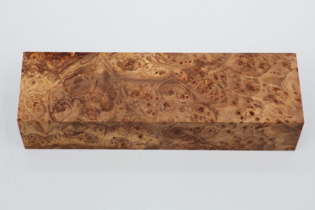 Wiąz Kaukaski Caucasian Elm czeczot burl stabilizowane drewno na rękojeść noża stabilized wood for knifes