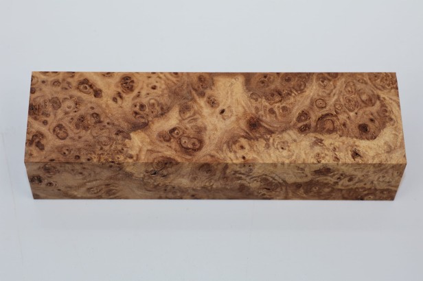 Wiąz Kaukaski Caucasian Elm czeczot burl stabilizowane drewno na rękojeść noża stabilized wood for knifes