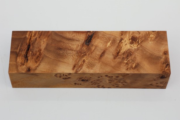 Wiąz Kaukaski Caucasian Elm czeczot burl stabilizowane drewno na rękojeść noża stabilized wood for knifes