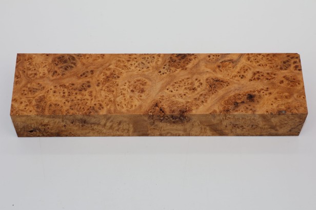 Wiąz Kaukaski Caucasian Elm czeczot burl stabilizowane drewno na rękojeść noża stabilized wood for knifes