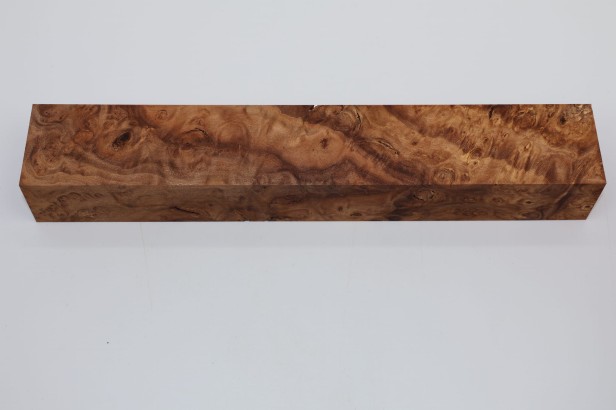 Wiąz Kaukaski Caucasian Elm czeczot burl stabilizowane drewno na rękojeść noża stabilized wood for knifes