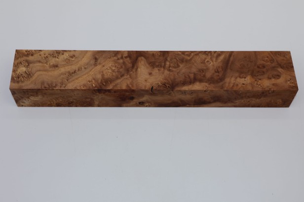 Wiąz Kaukaski Caucasian Elm czeczot burl stabilizowane drewno na rękojeść noża stabilized wood for knifes