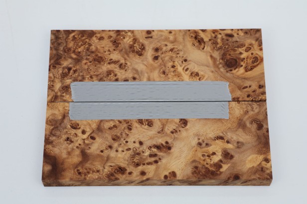 Wiąz Kaukaski Caucasian Elm czeczot burl stabilizowane drewno na rękojeść noża okładki drewniane stabilized wood for knifes