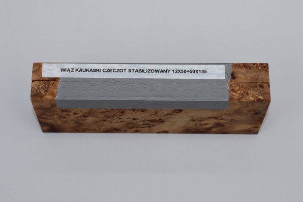 Wiąz Kaukaski Caucasian Elm czeczot burl stabilizowane drewno na rękojeść noża okładki drewniane stabilized wood for knifes