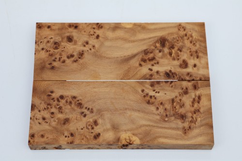 Wiąz Kaukaski Caucasian Elm czeczot burl stabilizowane drewno na rękojeść noża okładki drewniane stabilized wood for knifes