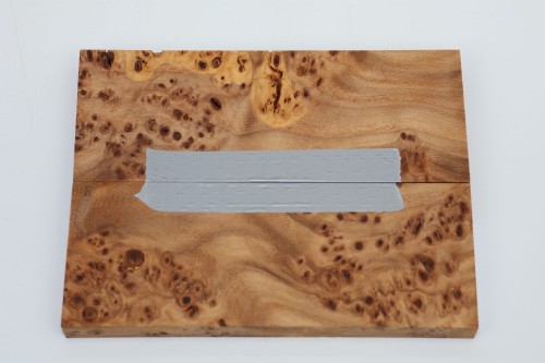 Wiąz Kaukaski Caucasian Elm czeczot burl stabilizowane drewno na rękojeść noża okładki drewniane stabilized wood for knifes