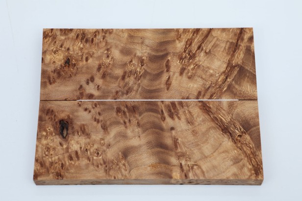 Wiąz Kaukaski Caucasian Elm czeczot burl stabilizowane drewno na rękojeść noża okładki drewniane stabilized wood for knifes