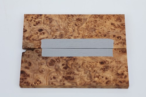 Wiąz Kaukaski Caucasian Elm czeczot burl stabilizowane drewno na rękojeść noża okładki drewniane stabilized wood for knifes