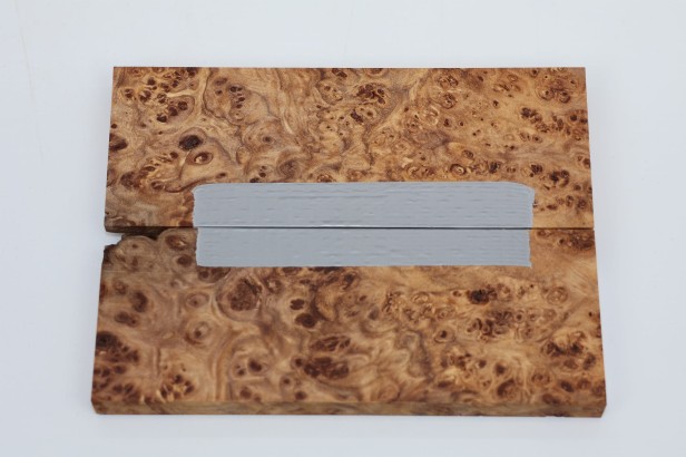 Wiąz Kaukaski Caucasian Elm czeczot burl stabilizowane drewno na rękojeść noża okładki drewniane stabilized wood for knifes