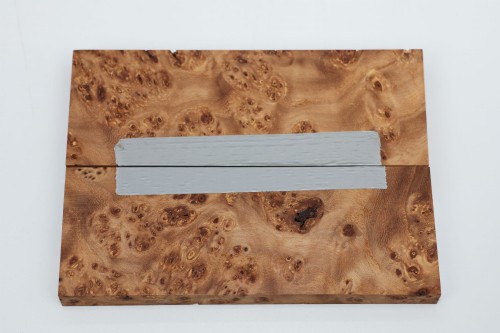 Wiąz Kaukaski Caucasian Elm czeczot burl stabilizowane drewno na rękojeść noża okładki drewniane stabilized wood for knifes