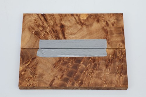 Wiąz Kaukaski Caucasian Elm czeczot burl stabilizowane drewno na rękojeść noża okładki drewniane stabilized wood for knifes