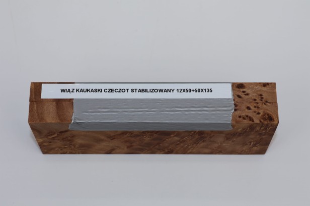 Wiąz Kaukaski Caucasian Elm czeczot burl stabilizowane drewno na rękojeść noża okładki drewniane stabilized wood for knifes