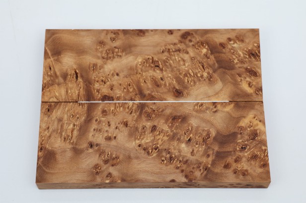 Wiąz Kaukaski Caucasian Elm czeczot burl stabilizowane drewno na rękojeść noża okładki drewniane stabilized wood for knifes