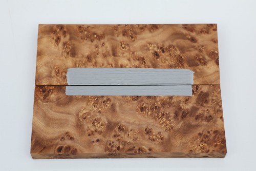 Wiąz Kaukaski Caucasian Elm czeczot burl stabilizowane drewno na rękojeść noża okładki drewniane stabilized wood for knifes