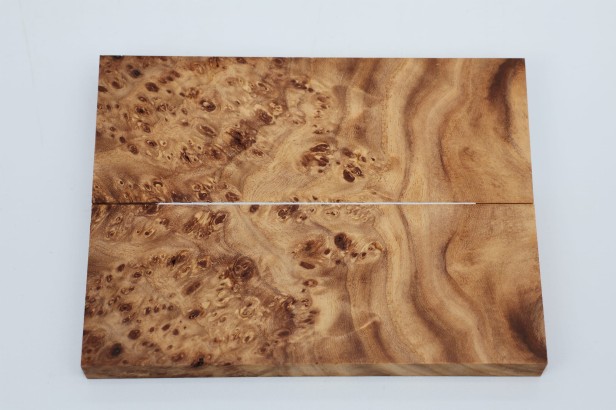 Wiąz Kaukaski Caucasian Elm czeczot burl stabilizowane drewno na rękojeść noża okładki drewniane stabilized wood for knifes