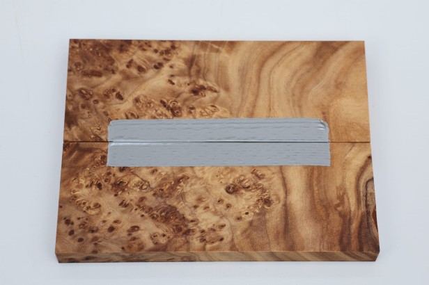 Wiąz Kaukaski Caucasian Elm czeczot burl stabilizowane drewno na rękojeść noża okładki drewniane stabilized wood for knifes