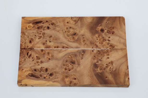 Wiąz Kaukaski Caucasian Elm czeczot burl stabilizowane drewno na rękojeść noża okładki drewniane stabilized wood for knifes