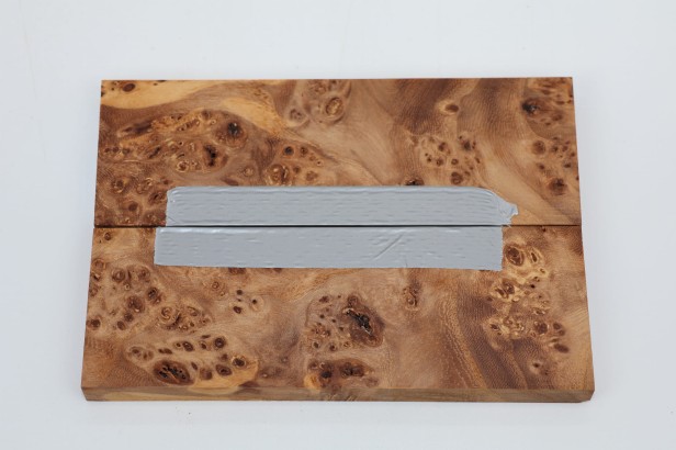 Wiąz Kaukaski Caucasian Elm czeczot burl stabilizowane drewno na rękojeść noża okładki drewniane stabilized wood for knifes
