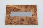 Wiąz Kaukaski Caucasian Elm czeczot burl stabilizowane drewno na rękojeść noża okładki drewniane stabilized wood for knifes