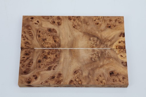 Wiąz Kaukaski Caucasian Elm czeczot burl stabilizowane drewno na rękojeść noża okładki drewniane stabilized wood for knifes