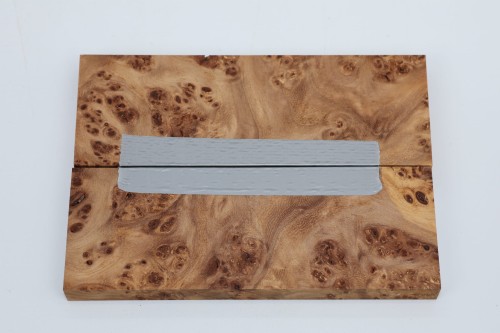 Wiąz Kaukaski Caucasian Elm czeczot burl stabilizowane drewno na rękojeść noża okładki drewniane stabilized wood for knifes