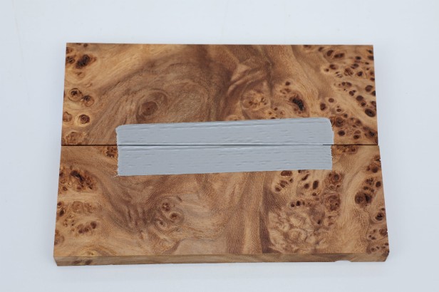 Wiąz Kaukaski Caucasian Elm czeczot burl stabilizowane drewno na rękojeść noża okładki drewniane stabilized wood for knifes